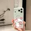 Hoa hồng cừu nhỏ Hoaích hợp iPhone 1716 trường hợp 15 Tất cả14/13 mới 1211x hút từ