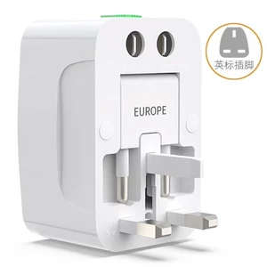 Bộ chuyển đổi du lịch quốc tế toàn cầu Cắm du lịch không dây đa quốc gia Đặc điểm kỹ thuật Bộ chuyển đổi sạc USB kép đa chức năng