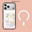 Ốp Điện Thoại Từ Tính Hình Mèo Màu Hồng Cho IPhone 17Pro Max 17 Air 15 14 13 16 Plus Ốp Lưng Chống Sốc Bảo Vệ Mặt Sau