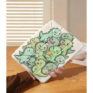 Ốp Lưng dinosaur Cho iPad A16 Air 4/5/6/7/8 Pro 11 12.9 M4 M5 Y-fold khủng long cho iPad Gen 12 11 10 9 8 7 6 5