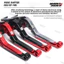 CHO XE HONDA WAVE110 WAVE125 Xe Máy Gấp Đòn Bẩy Phanh Có Thể Điều Chỉnh CNC Tay Cầm Phanh Đĩa Đơn Phụ Kiện