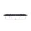 1 Chiếc 120 / 140 Mm Kim Loại Không Cấp Nguồn Trục Sau Cho 1 / 14 Tamiya RC Trailer Xe Tải DIY Sửa Đổi Nâng Cấp Phần