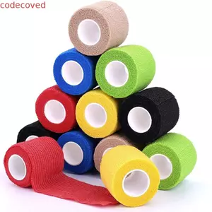 Băng tự dính CODECOVED, Băng đàn hồi ngăn ngừa chafing, Bảo vệ thể thao Tự dính đầy màu sắc Chống mài mòn Băng thể thao đầy màu sắc đến đầu gối