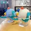 GHX Mùa Đông Ấm Áp Cho Bé Mũ Bảo Vệ Tai 3D Khủng Long Trẻ Em Bịt Tai Mũ Hoạt Hình Tập Đi Len Mũ Dệt Kim 2-6 Tuổi Trẻ Em Beanies VN