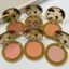 HelloStyle Hổ Phách Đường Viền Blush Một Mảnh Bột Bấm Màu Kết Xuất Bột Trang Điểm Khỏa Thân Tinh Tế Tự Nhiên Ba Chiều Rouge26062602