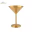 HL Thép không gỉ Martini Ly Cotail Thủy Tinh Kem Món Tráng Miệng Cốc Uống Champagne Cốc Kim Loại Nhà Hàng Thanh Đồ Dùng LMWU