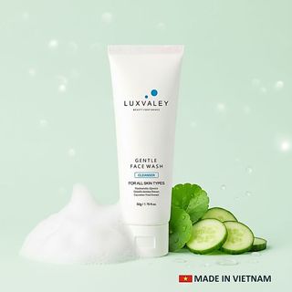 SỮA RỬA MẶT LUXVALEY VITAMIN B3 – SÁNG DA, GIẢM DẦU NHỜN, NGỪA KHÔ CĂNG