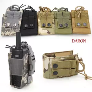 DARON Walkie Talkie Pouch Phụ kiện cắm trại Walkie-Talkie Case Walkie Talkie Holder Molle Pouch Molle Radio Pouch