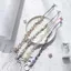 PYCOU 1 Cặp Dây Đeo Vai, Dây Đeo Áo Ngực Hoa Chống Trơn Trượt, Polyester Mềm Mại Co Giãn Có Thể Điều Chỉnh Dây Đeo Quần Lót Dây Đầm Tiệc Cưới
