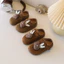 Giày Bé Gái Kiểu Dáng Birken Thêu Hình Thỏ - Giày Lười Đế Mềm Phong Cách Hàn Quốc Dễ Thương Đi Học