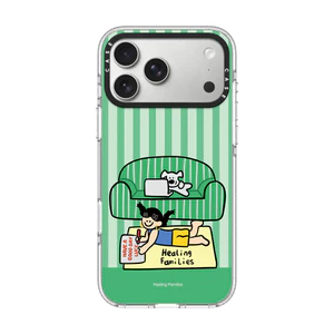 Ice crystal Từ Tính Cô Gái Lười Trong Suốt Ốp Lưng Điện Thoại iPhone 17 Pro Max 16 15 14 13 17air 16Plus Ốp Cứng Chống Sốc Bảo Vệ Vỏ