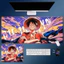 Anime Ngoại Vi Bàn Pad Bé Trai Và Bé Gái Chống Trơn Trượt Và Bẩn Miếng Lót Chuột MỘT Miếng Lót Chuột Lớn Luffy Roronoa Zoro Bàn Phím Miếng Lót