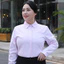 3XL-8XL Plus Size Nữ Áo Dài Tay Nữ Công Sở Nữ Áo Chắc Chắn Áo Sơ Mi Đồng Nhất
