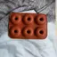 Luckyew 6 Lỗ Silicon Donut Khuôn Bagel Chảo Non Sti Nướng Chịu Nhiệt Khuôn Làm Bánh Donut Chảo Dụng Cụ Nướng Bánh TQ