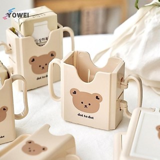 YOWEI Hộp Đựng Sữa Nhựa Có Thể Điều Chỉnh Cho Bé Tập Đi Hộp Đựng Nước Uống Chống Gió Cốc Có Thể Điều Chỉnh Giá Đỡ Cốc Sữa VN