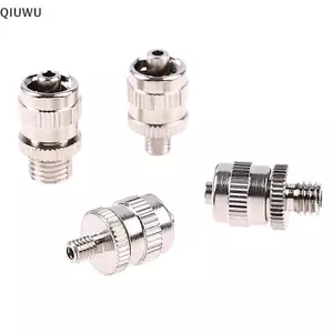 QIUWU M4 M5 M6 M8 Vít Ren Mạ Đồng Kim Loại Luer Lo Adapter.