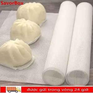 SAVORBOX 1 Tấm khử nước, Máy sấy trái cây thực phẩm có thể tái sử dụng Tấm lưới hấp, Lò nướng chống dính bằng silicon Phụ kiện nhà bếp Thảm nướng bánh
