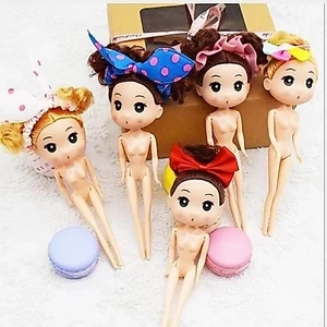 Combo 10 búp bê chibi không váy, có váy trang trí bánh kem, phụ kiện bánh sinh nhật- Phụ Kiện Trang Trí Bánh [FREESHIP🚗]