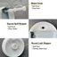 Sản phẩm mới Nắp cốc Stanley Nắp ống hút Silicon Chống rò rỉ Cắm đi kèm Cốc silicon Chống tràn Bộ 3 món KX