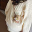 Mùa Hè Sợi Cotton Dệt Gấu Nhỏ Bé Gái Túi Nhỏ Son Môi Túi Bé Gái Hoạt Hình Dễ Thương Túi Messenger Dệt