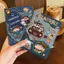 Bìa da giả bò để hộ chiều K271 - Bìa Da Bảo Vệ Passport In Hình Sắc Nét – Bộ Sưu Tập Cún Snoopy, Shin-chan, Hello Kitty