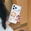 Vỏ Cho iPhone 17PM 16 Pro Max 15 Thời Trang Phong Cách Ameican Hoạt Hình Trang Điểm Cô Gái Họa Tiết Trong Suốt Chống Sốc Mềm TPU Vỏ Điện Thoại Chống Trầy Xước Chống Bụi Bẩn Vỏ Điện Thoại Di Động