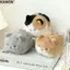 KANGN Cat Sang Trọng Móc Khóa, Kawaii Thiết Kế Hoạt Hình Hạt Dây Chuyền Kitty Nhồi Bông, Dễ Thương Mềm Lông Tơ Sang Trọng Túi Mèo Quyến Rũ Quà Tặng Sinh Nhật
