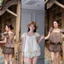 ĐẦM BI CỔ VUÔNG TAY PHỒNG THUN EO FORM BÍ BYJOLIE_LM