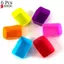 6 Khuôn Làm Bánh Silicon Hình Chữ Nhật Khuôn Bánh Mềm Muffin Cupcake Lót Nướng Cốc Khuôn Kẹo Khuôn Mẫu Máy Nướng Bánh Đĩa VN