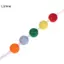 LUImo Sports Eye Sight Train Five Beads Bro String Vision Convergence Infection Training Tool Target Pointing Practice SBS