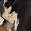 BeautifulHomeA Tay Cầm Dệt Rơm Móc Hobo Túi Tay Cầm Hạt Gỗ Thiết Kế Rỗng Cho Mùa Hè Bãi Biển Đảng Quà Tặng Cho Cô ấy VN