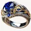 Châu Âu Mỹ Bán Đá Quý Phong Cách Mới Độc Đáo Nhẫn Đính Hôn Retro Zircon Niche Cao Cấp Độc Đoán Thời Trang Nhẫn 2026-6-26