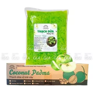 Thạch dừa Lotus TÁO bịch 1.5kg - topping trà, trà sữa