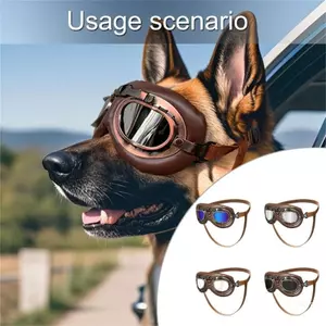 Top Retro Bảo Vệ Kính Mắt Cho Chó Thú Cưng Thiết Kế Chống Gió Thích Hợp Cho Hành Trình Leo Núi Chơi Ngoài Trời
