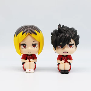 Haikyuu Q Phiên Bản Hình Ngồi Tư Thế Hợp Thời Trang Chơi Xe Để Bàn Trang Trí