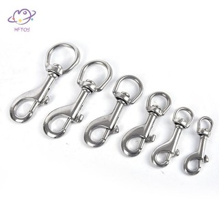 HFTOY Bu lông bằng thép không gỉ Snap Hook Clip Lặn Singel Hook BCD Phụ kiện Dụng cụ ~