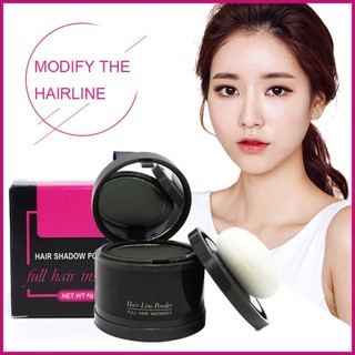 Hairline Powder Hairline Powder Root Concealer Độ che phủ da đầu lâu trôi Chất độn chống nhòe vẻ đẹp wsdvn