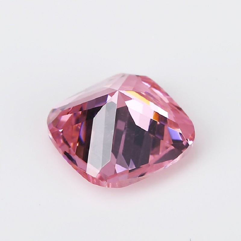 15 Cái / 30 Chiếc 5A Đệm Cắt Hồng Cubic Zirconia 3x3 ~ 10x10mm Rời CZ Đá Quý Tổng Hợp Cho Trang Sức