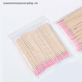 [savemoneyeveryday] 100 Chiếc Bàn Chải Lông Mi Dùng Một Lần Microbrush Dụng Cụ Nối Mi Dụng Cụ Tẩy Lông Mi Cá Nhân Dụng Cụ [vn]
