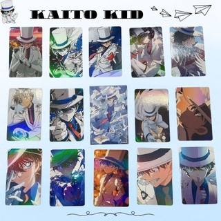 Card Anime Kaito Kid Conan Lomo Hologram Bo Góc Hộp 50-55 Tấm Timo QT68