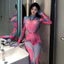 Sản phẩm cosplay áo liền quần người nhện với dây kéo dài, phù hợp cho nhân vật anime