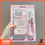 Thích hợp cho OPPO Realme Note 60 Realme Note 50 Note 70 Realme C61 C75 C53 C51 C67 C65 C63 C61 C35 C55 Giá đỡ gương mèo con dễ thương Dây buộc trong suốt Vỏ điện thoại TPU chống sốc