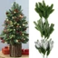 5 / 10 Chiếc Giáng Sinh Nhân Tạo Thông Kim Nhánh Thông Tuyết Cây Giả DIY Xmas Tree