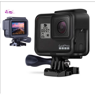 Ốp khung bảo vệ cho Gopro Hero 5 6 7 - Vỏ Camera hành động màu đen
