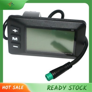 Bộ điều khiển Ebike G51 với màn hình LCD 5Pin, đầu nối chống nước, dành cho xe đạp điện.