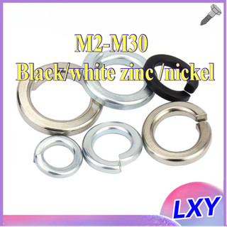 Vòng Đệm Vênh - Long Đền Vênh (Đen / Trắng mạ kẽm / Mạ niken) M2-M30 [LXY-CB-1]
