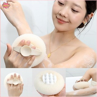 N & X Hút Cốc Tắm Bàn Chải Làm Sạch Tẩy Tế Bào Chết Mềm Tắm Puff Cleaner Đồ Dùng Phòng Tắm.