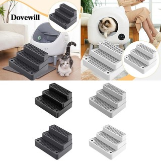 Kẹp hộp đựng rác, Ghế đẩu, Thảm có thể tháo rời, Tấm lót có thể giặt được, Dễ lau chùi, Cầu thang xả rác cho mèo, 3 bước cho mèo nhỏ
