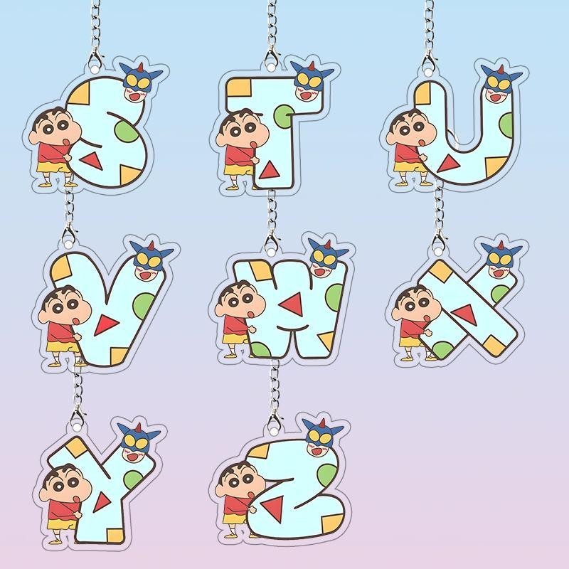 Crayon Shin chan, Phiên Bản Q, Ngoại Vi Shin chan, Mặt Dây Điện Thoại 26 Chữ Cái, Mặt Dây Chuyền Ba Lô