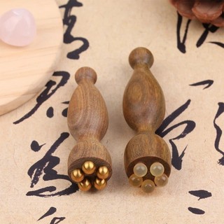 [Vận chuyển nhanh] Máy mát xa hạt giống hoa sen THEHOMECO, Dụng cụ massage mặt Gua Sha, Hình dạng hạt giống sen Chăm sóc da Que chăm sóc da Dụng cụ làm đẹp